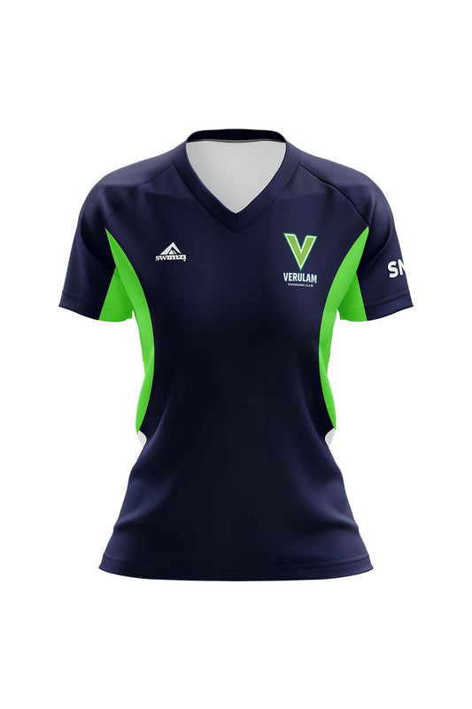 Verulam SC Kids Female Club Shirt - V-Neck image 0