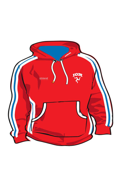 TEAMWEAR OUTLET SHOP! Kids Isle of Man SC Unisex Sweat Pullover Hoodie image 0