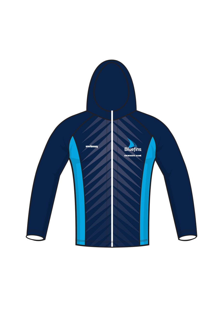 Basingstoke SC Adult Unisex Zipped Performance Hoodie image 0