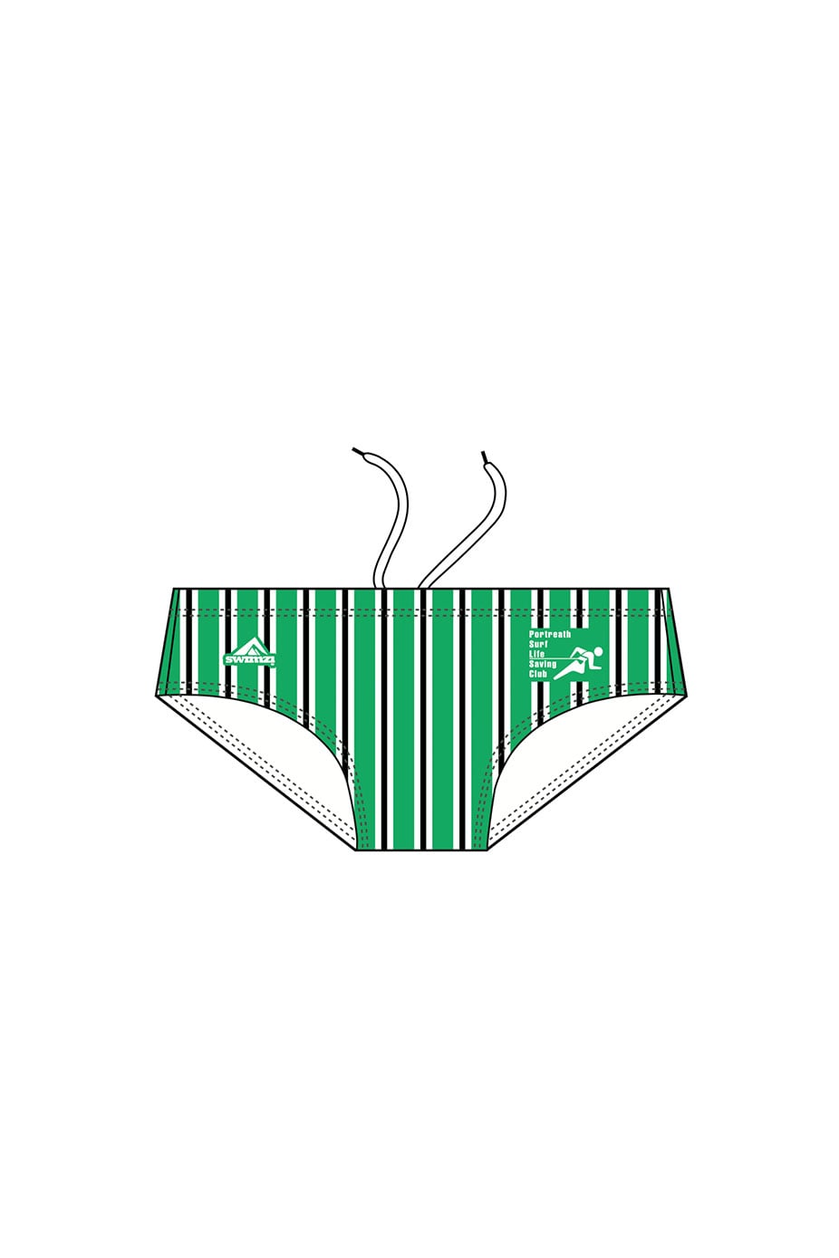 Portreath Surf Lifesaving Club Adult Male 8cm Trunks image 0