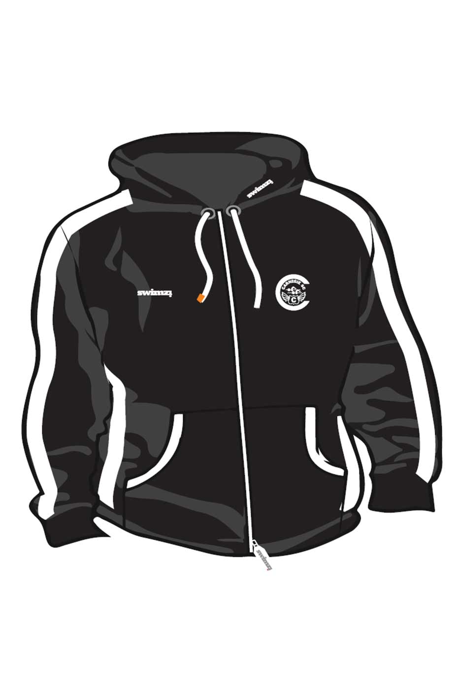 Carnegie SC Adult Unisex Sweat Zipped Hoodie image 0