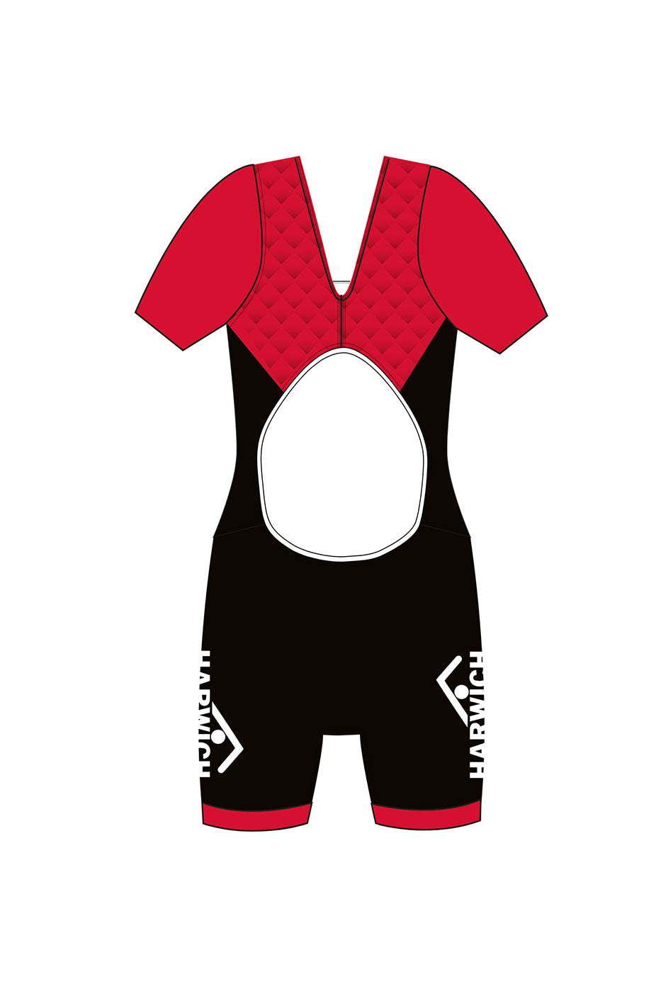 Harwich SC (HDPSC) Adult Female Tri Suit - Front Zip image 1