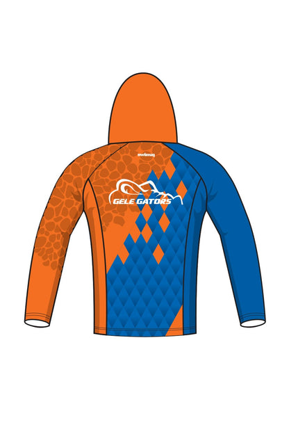 Gele Gators SC Adult Unisex Zipped Performance Hoodie image 1