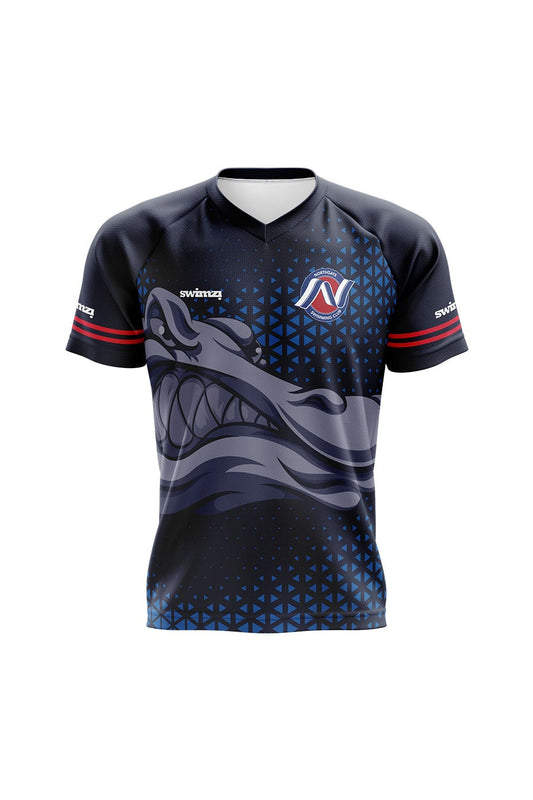 Northgate Swimming Club Adult Unisex Club Shirt - V-Neck image 0