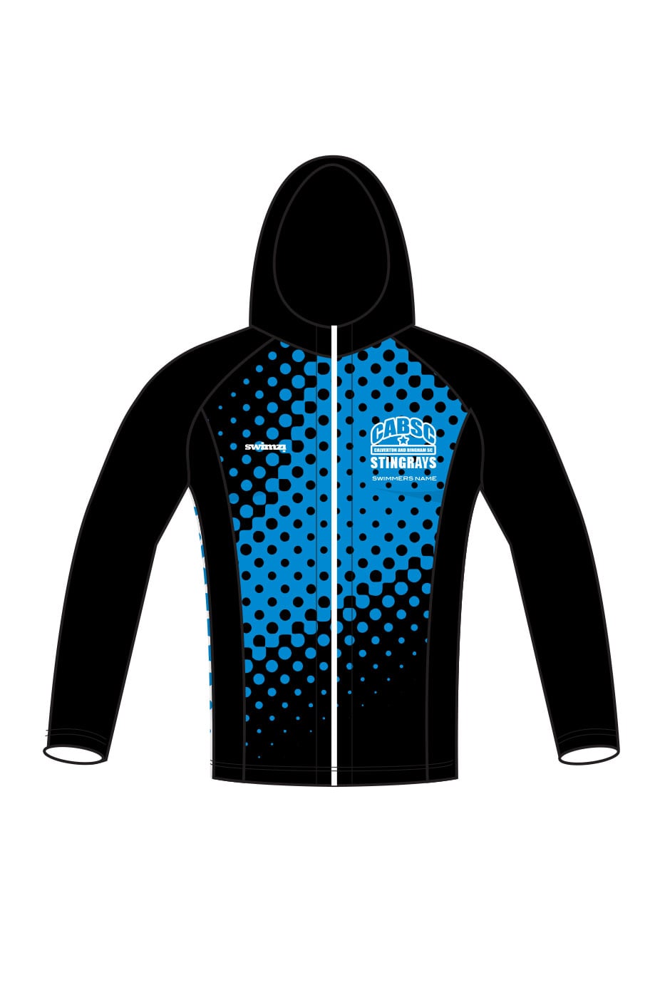 Calverton & Bingham SC Adult Unisex Zipped Performance Hoodie image 0
