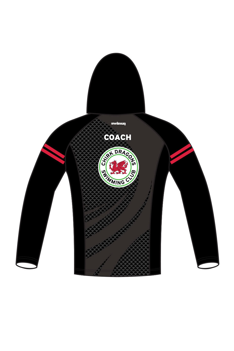 Chirk SC Adult Unisex Coach Zipped Performance Hoodie image 1