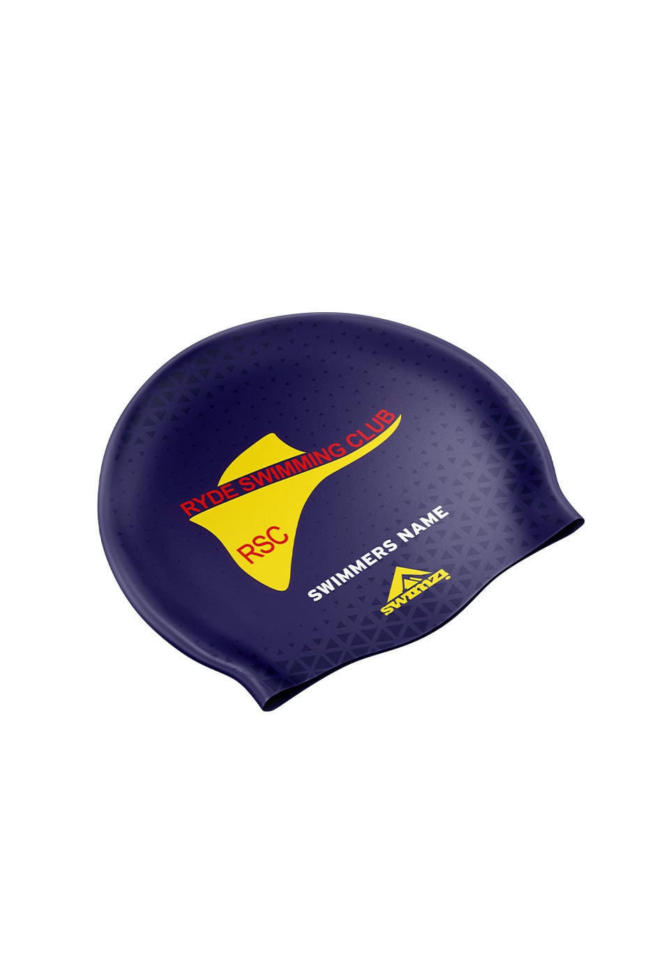 Unisex Club Swim Cap - Silicone Suede image 0