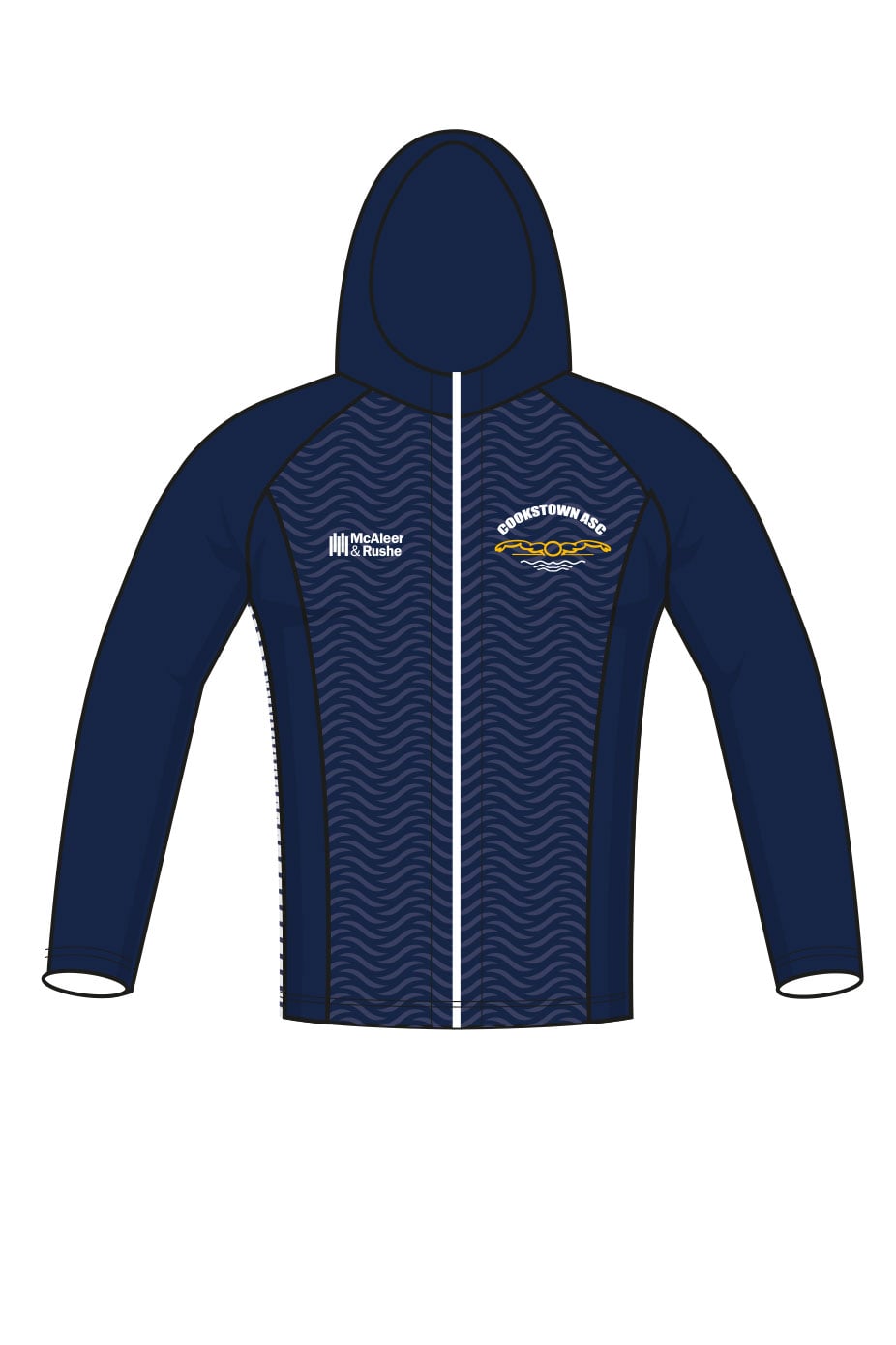 Cookstown SC Adult Unisex Zipped Performance Hoodie image 0