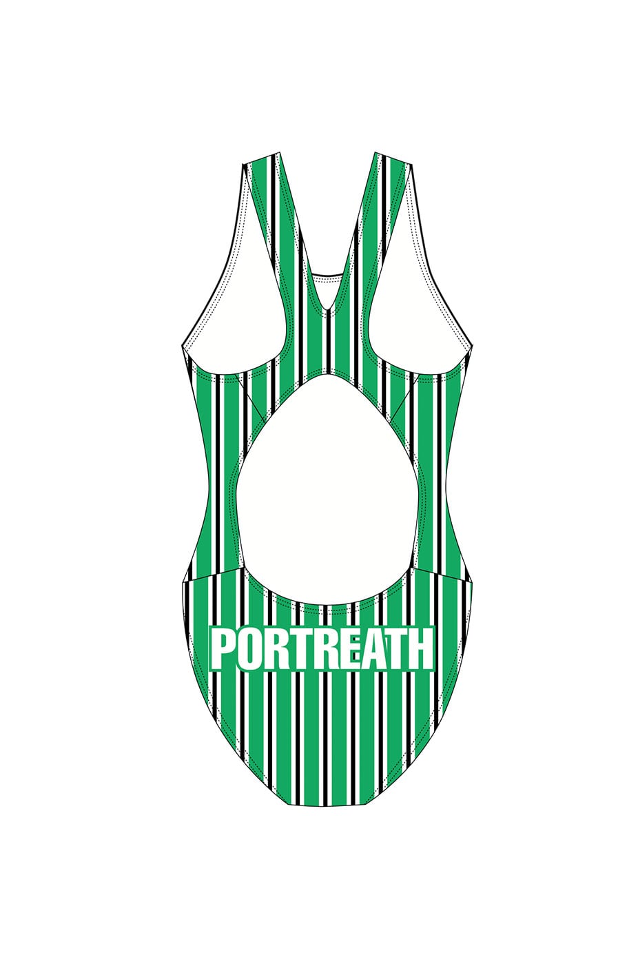 Portreath Surf Lifesaving Club Adult Female Broadstrap Swimsuit image 1