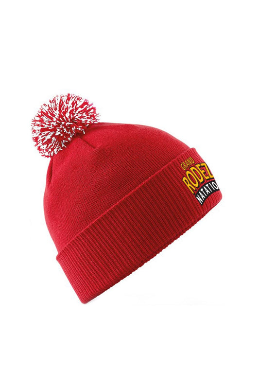 Unisex Bobble Hat - Red image 0