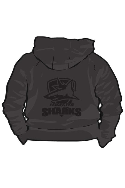 Leicester Sharks SC Adult Unisex Sweat Zipped Hoodie image 1