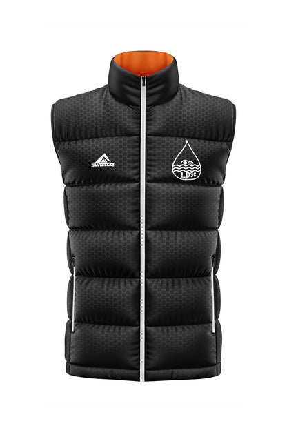 Leiston amp District SC Kids Unisex Reversible Gilet image 0
