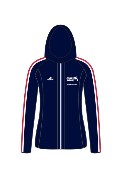 Killerwhales SC Kids Female Zipped Performance Hoodie image 0