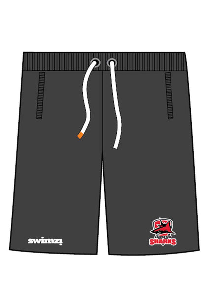 Leicester Sharks SC Adult Unisex Sweat Basketball Shorts image 0