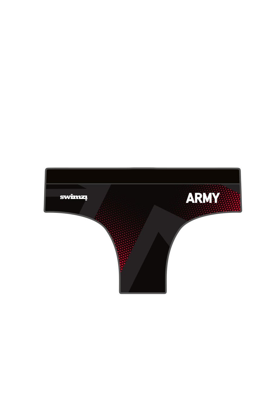 Army Swimming & Triathlon Adult Male Water Polo Trunks image 0