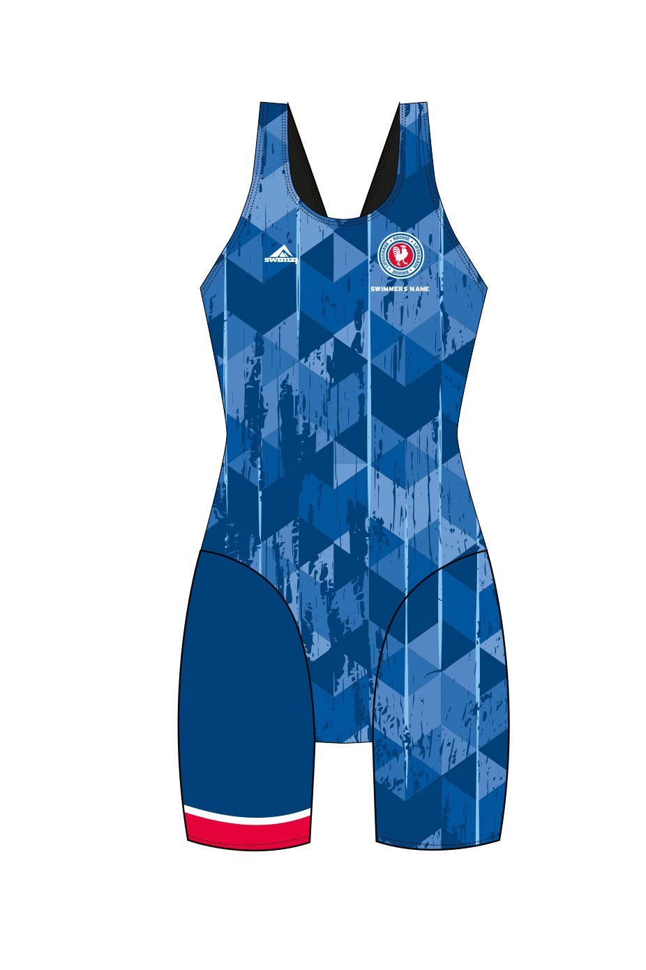 Rhoose Lifeguards Kids Female Knee Suit image 0