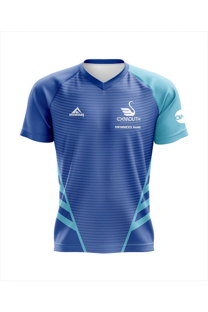Exmouth SC Kids Unisex Club Shirt - V-Neck image 0