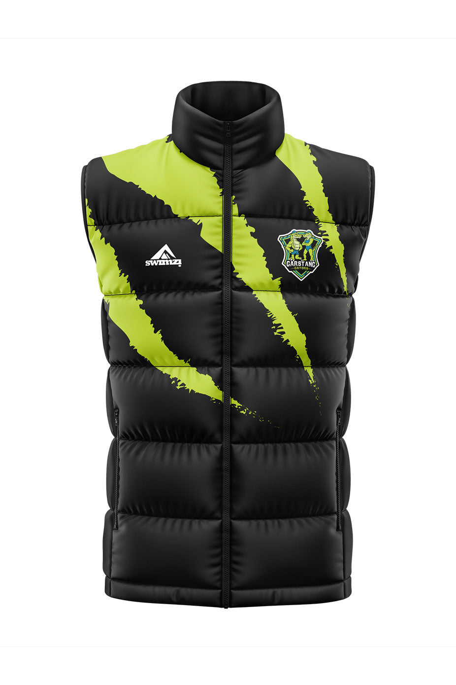 Garstang Gators SC Adult Unisex Reversible Gilet image 0