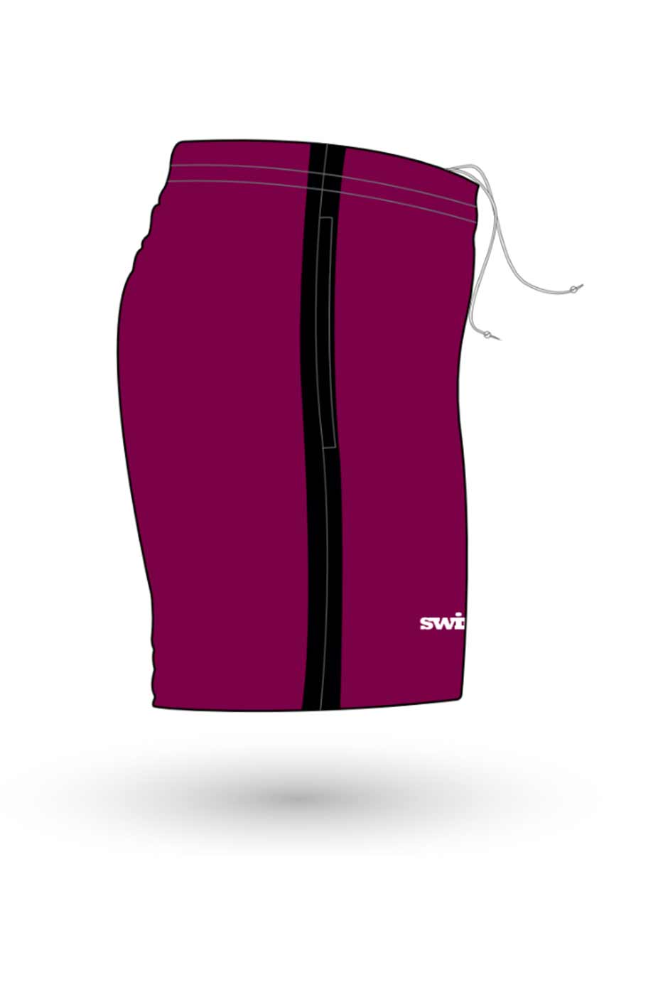 Edenbridge Piranhas SC Adult Unisex Polyester Sport Shorts image 1
