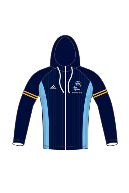 Melton Mowbray SC Kids Unisex Zipped Performance Hoodie image 0