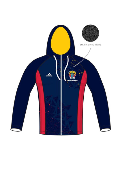 Watford SC Kids Unisex Winter Zipped Performance Hoodie image 0