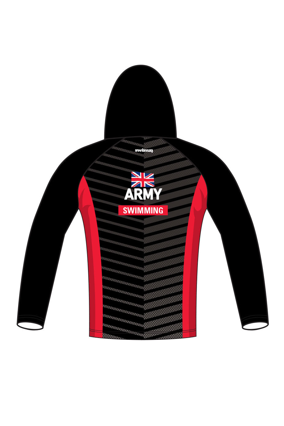 Army Swimming & Triathlon Adult Unisex Swimming Zipped Performance Hoodie image 1