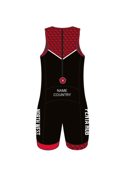 North West Pentathlon Hub Adult Unisex Sleeveless Tri Suit (Back Zip) - Opt1 image 2