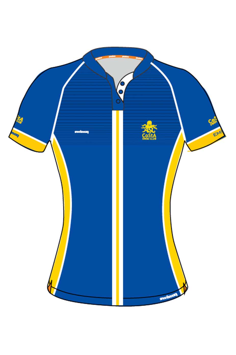 City of St Albans SC Adult Female Polyester Club Shirt - Grandad image 0
