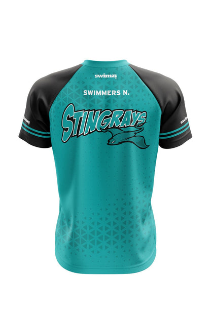 Edlington Stingrays ASC Adult Unisex Polyester Club Shirt - V-Neck image 1