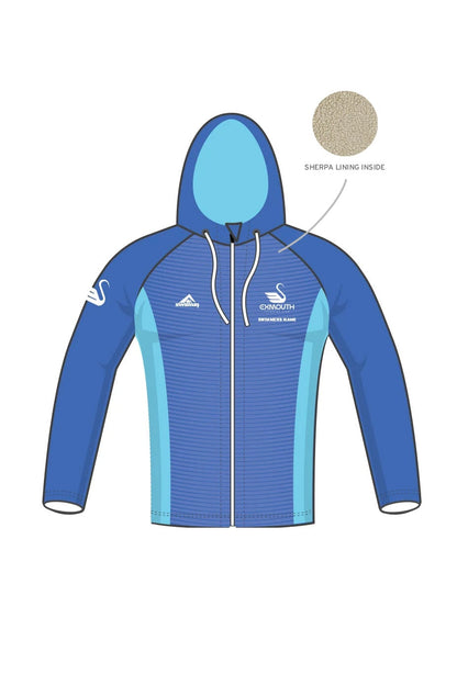 Exmouth SC Kids Unisex Winter Zipped Performance Hoodie image 0