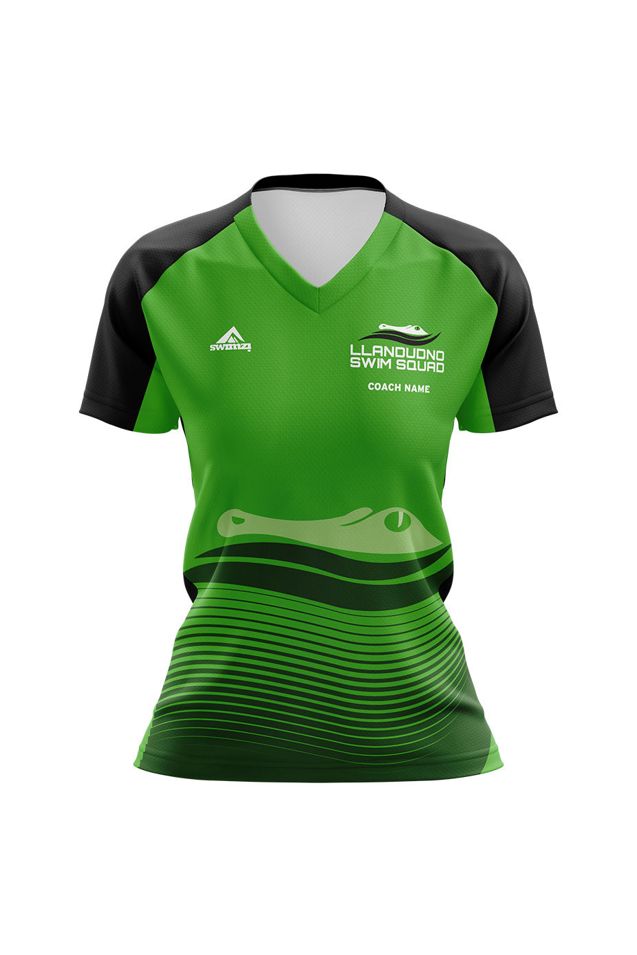 Llandudno Swim Squad Adult Female Coach Shirt - V-Neck image 0