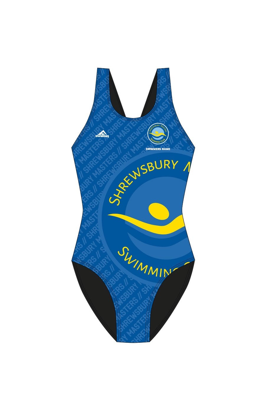 Shrewsbury Masters SC Kids Female Broadstrap Swimsuit image 0