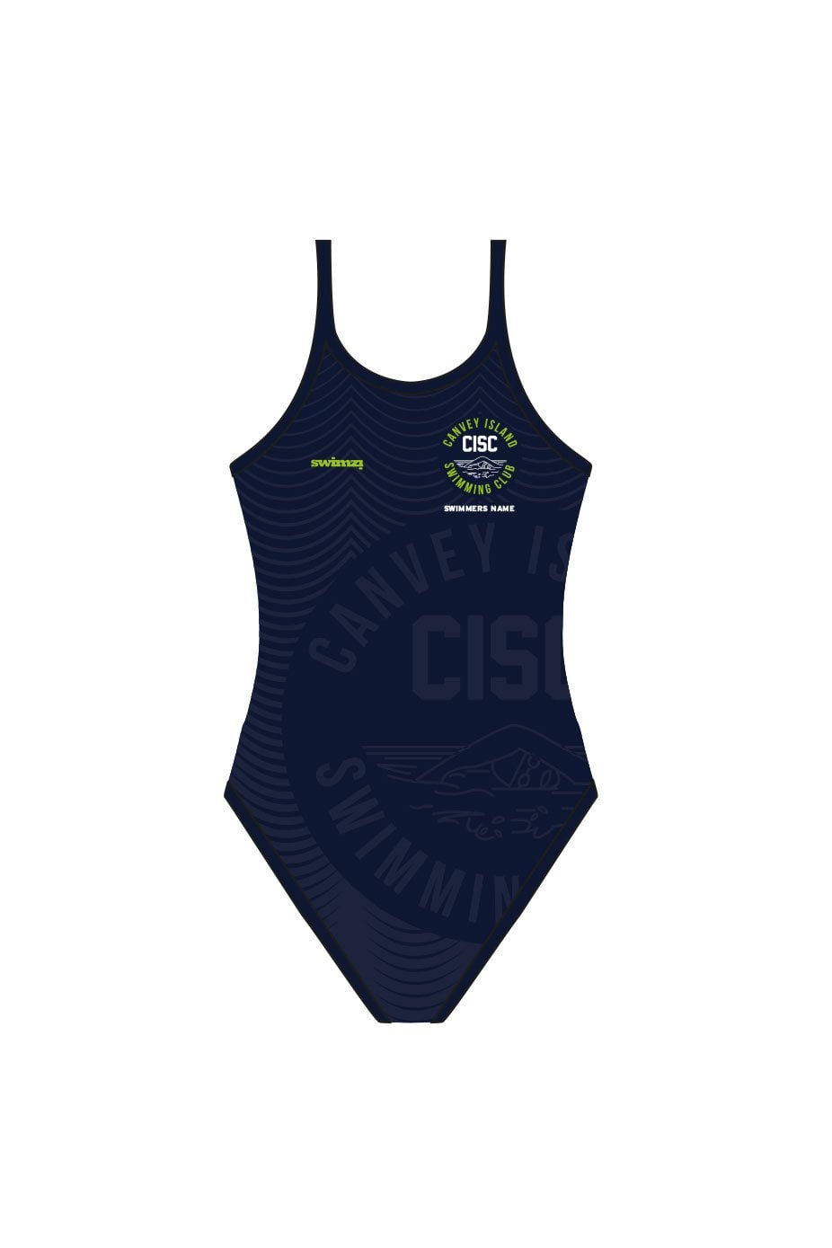 Canvey Island SC Adult Female Thinstrap Swimsuit image 0