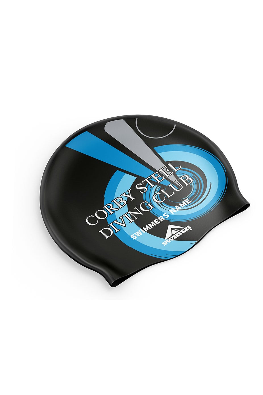 Unisex Club Swim Cap - Silicone Suede image 0