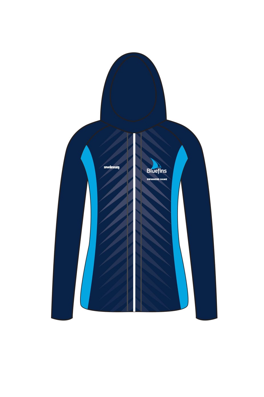 Basingstoke SC Adult Female Zipped Performance Hoodie image 0