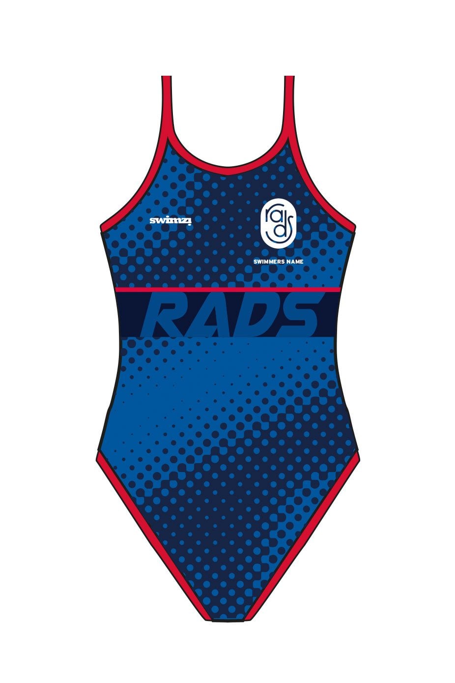 Rochford & District SC Adult Female Thinstrap Swimsuit image 0