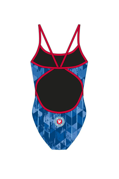Rhoose Lifeguards Adult Female Thinstrap Swimsuit image 1
