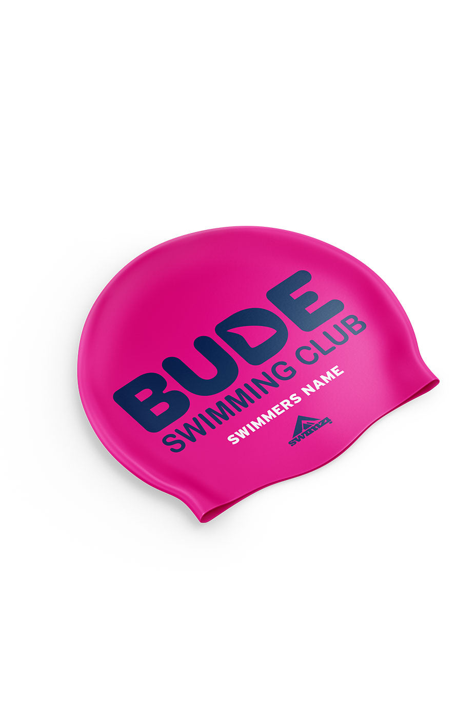 Unisex Club Swim Cap - Silicone Suede image 0