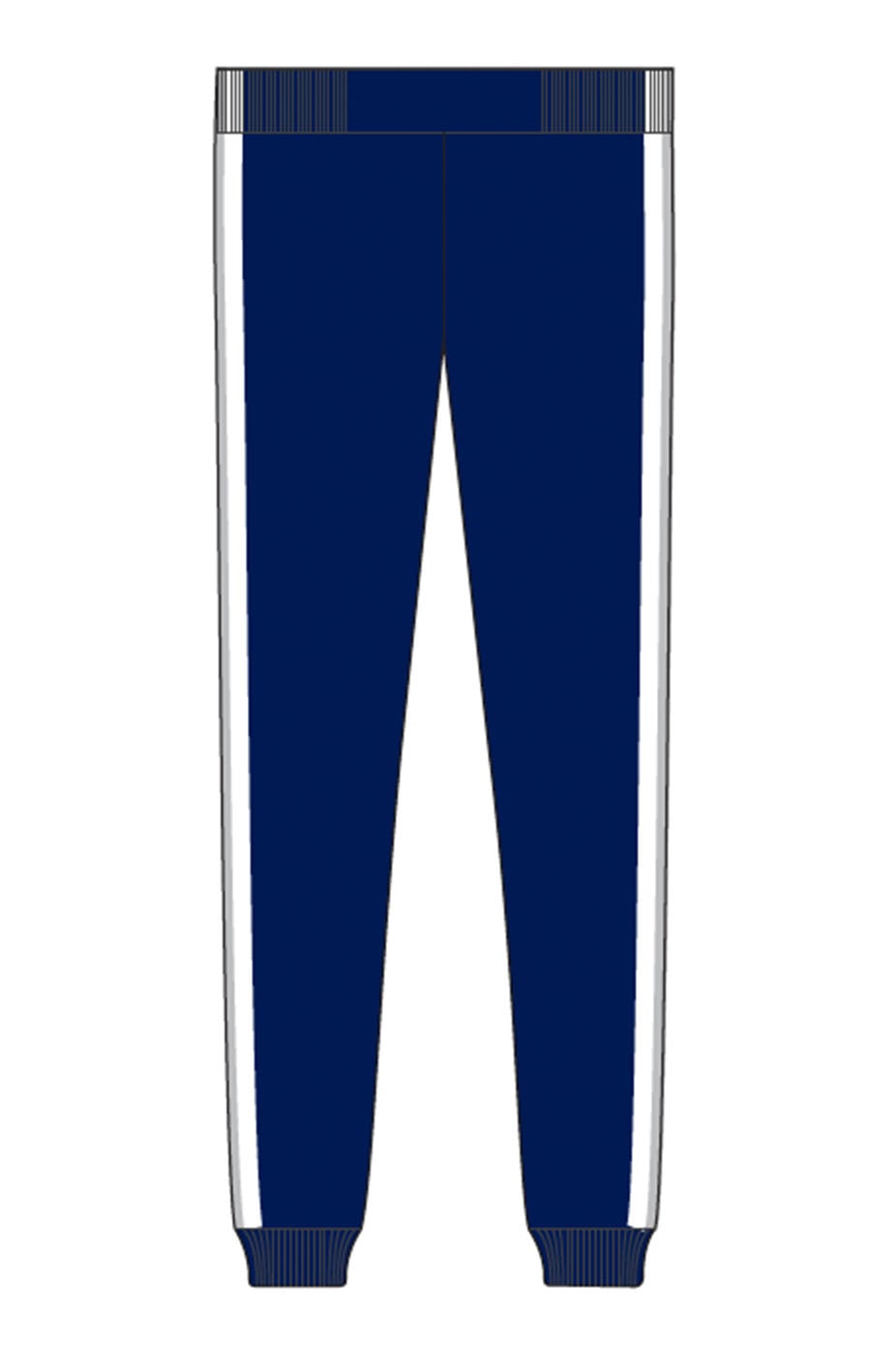 Bicester Blue Fins SC Adult Female Slim Fit Sweatpants image 1