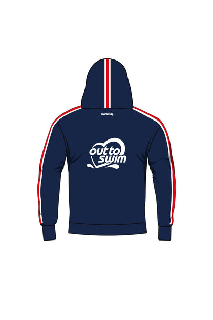 Out to Swim Adult Unisex Sweat Zipped Hoodie image 1