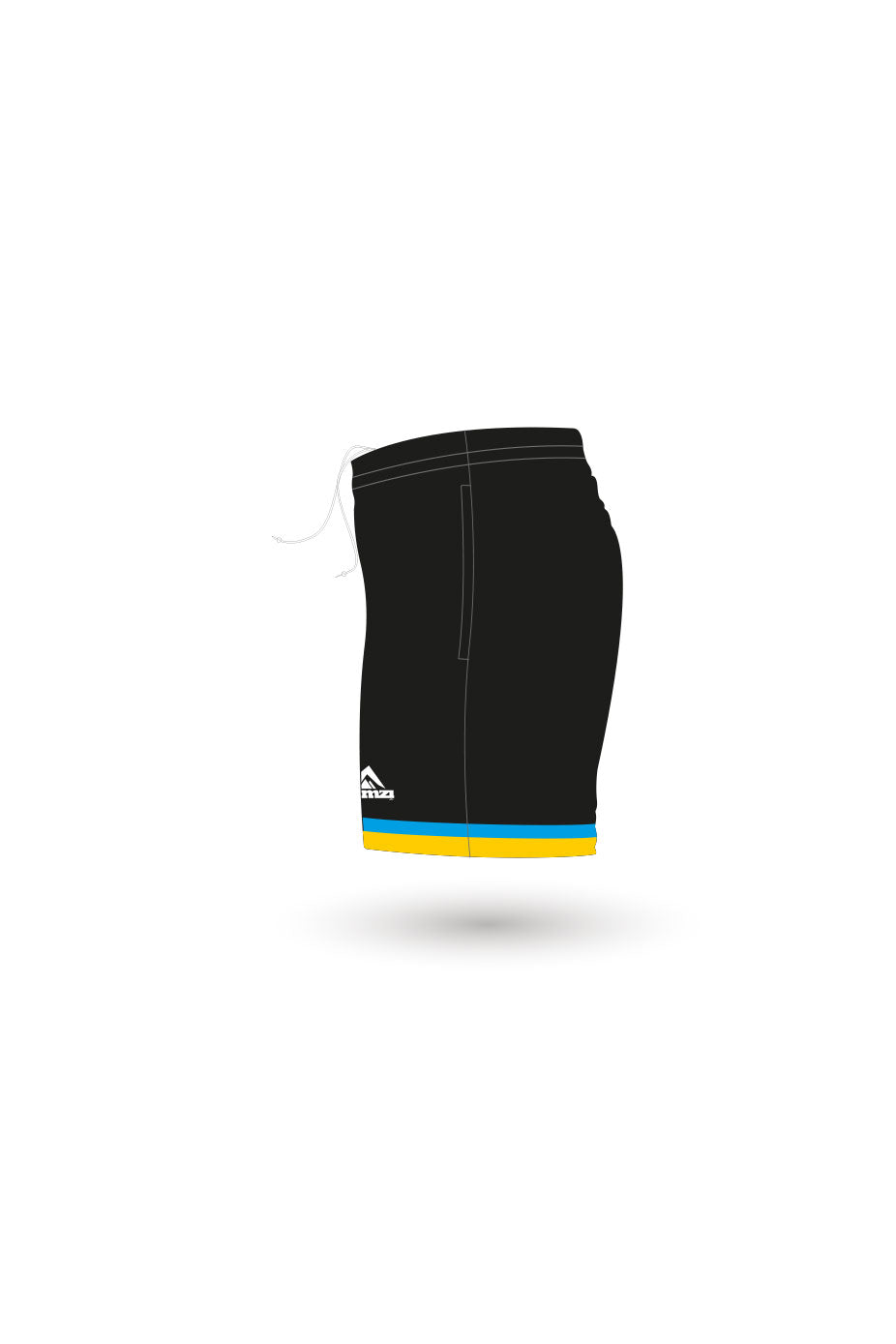 Dursley Dolphins SC Adult Unisex Sport Shorts image 1