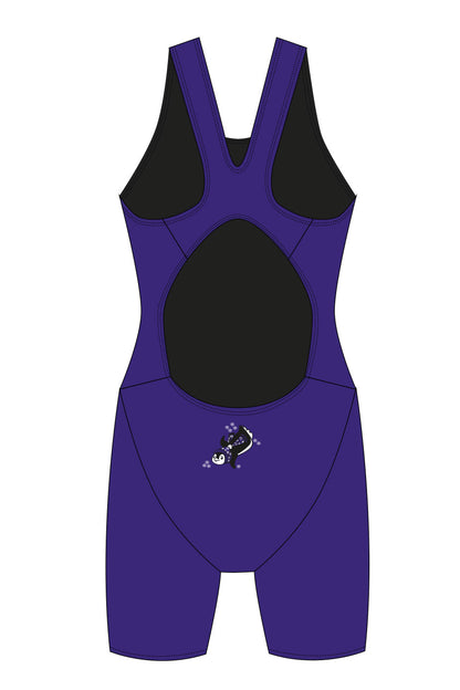 Polar Bear Challenge Adult Female Penguin Knee Suit - Purple image 1