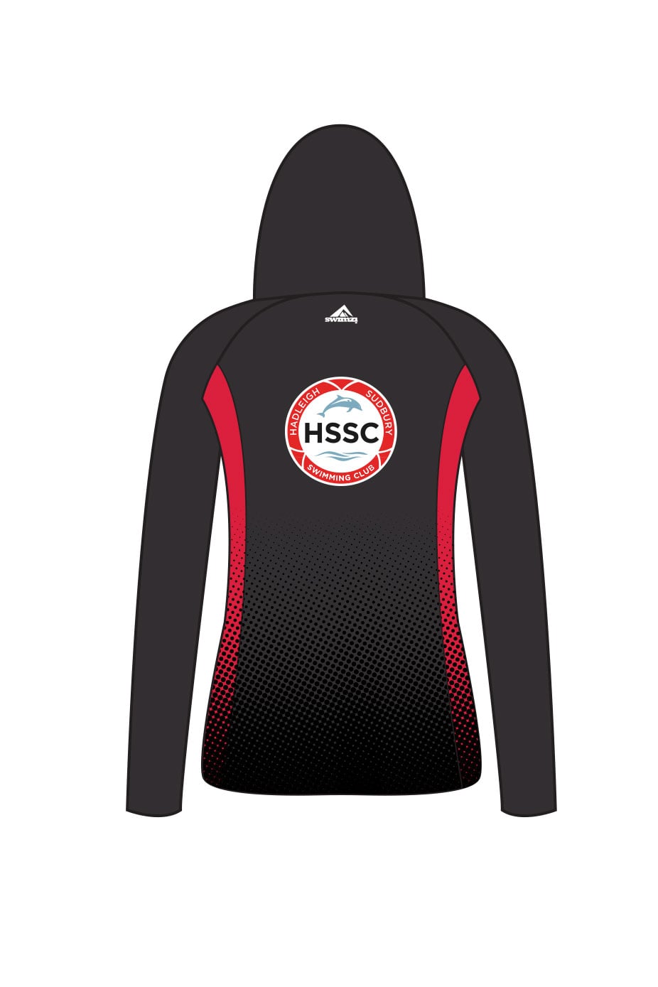 Hadleigh & Sudbury SC Adult Female Zipped Performance Hoodie image 1