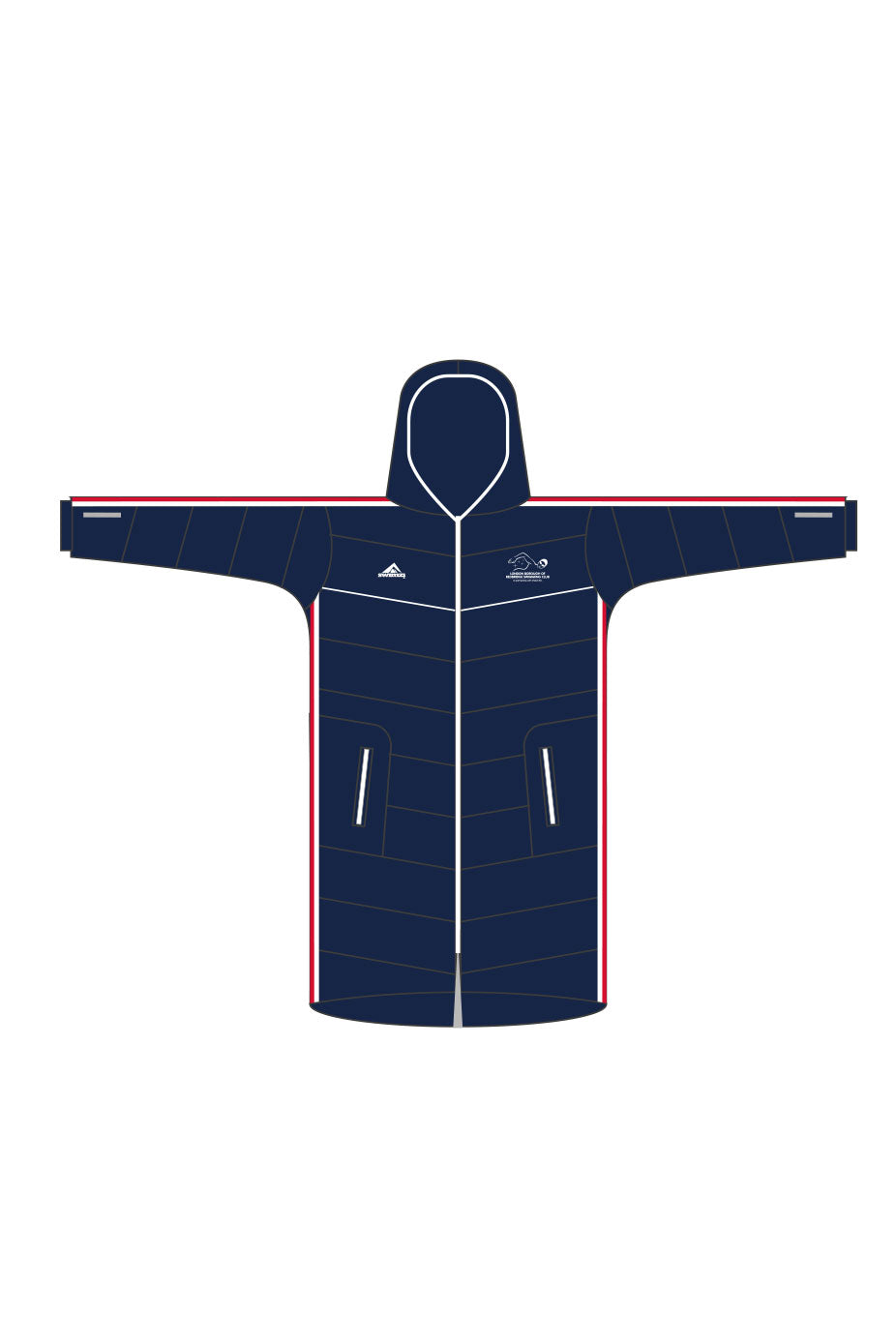 London Borough of Redbridge SC Kids Unisex Team Parka image 0