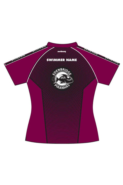 Edenbridge Piranhas SC Adult Female Polyester Club Shirt - V-Neck image 1