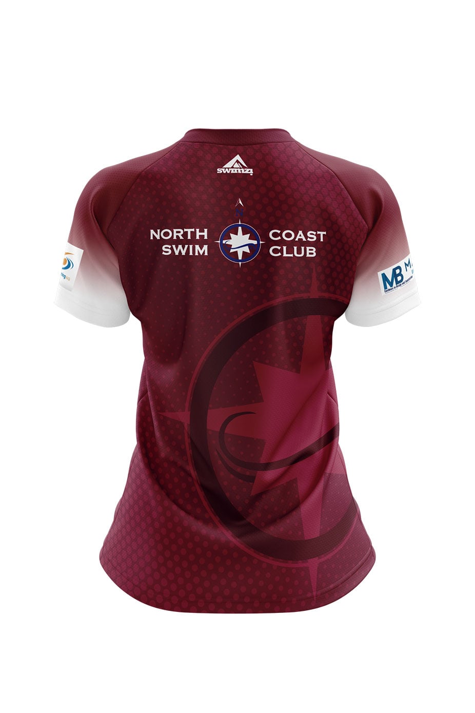 North Coast Swim Club Adult Female Club Shirt - V-Neck image 1