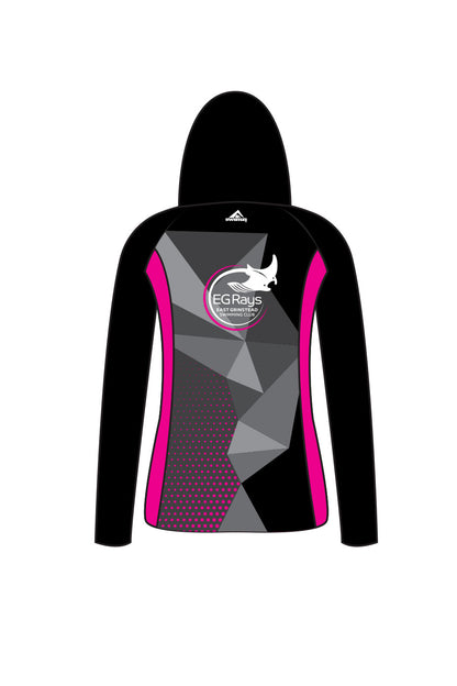 East Grinstead SC Adult Female Zipped Performance Hoodie image 1