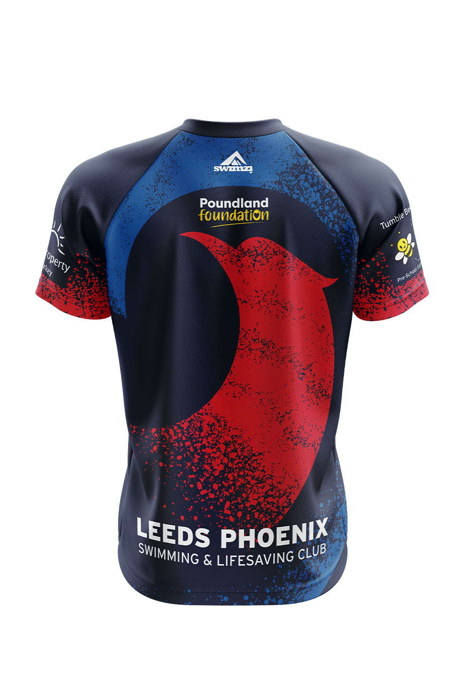 Leeds Phoenix Swimming & Lifesaving Club Adult Unisex Club Shirt - V-Neck image 1