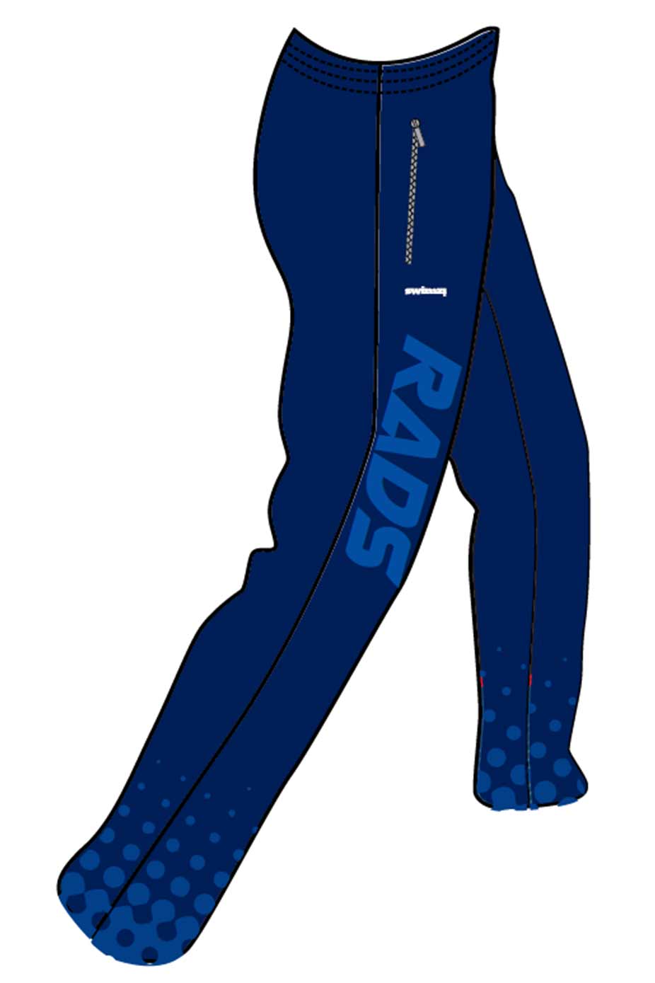 Rochford & District SC Adult Unisex Tracksuit Bottom image 2