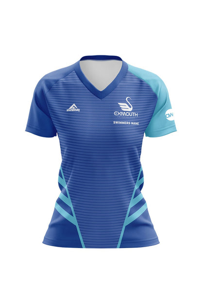 Exmouth SC Kids Female Club Shirt - V-Neck image 0